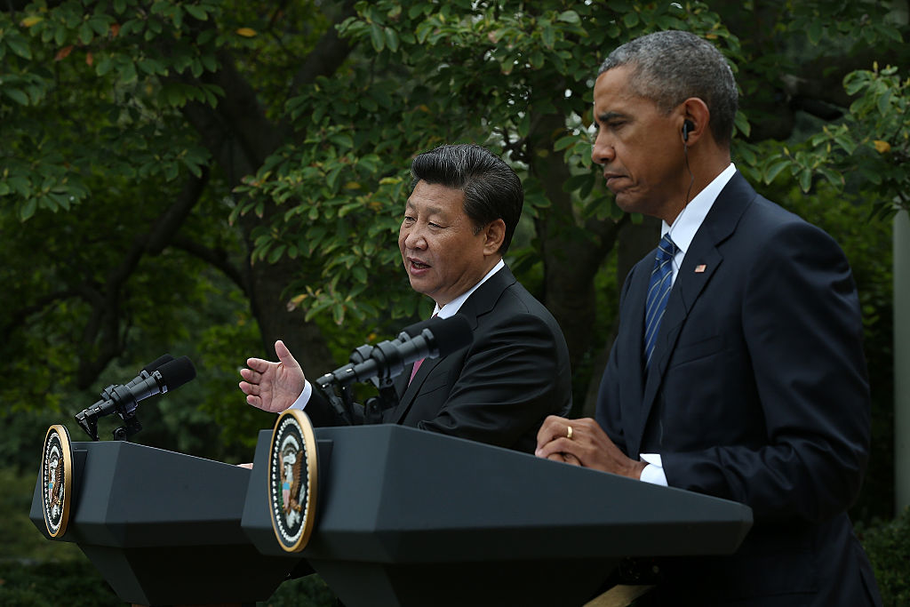 Barack Obama se reúne con el líder chino Xi Jinping el 25 de septiembre de 2015 en Washington, DC.