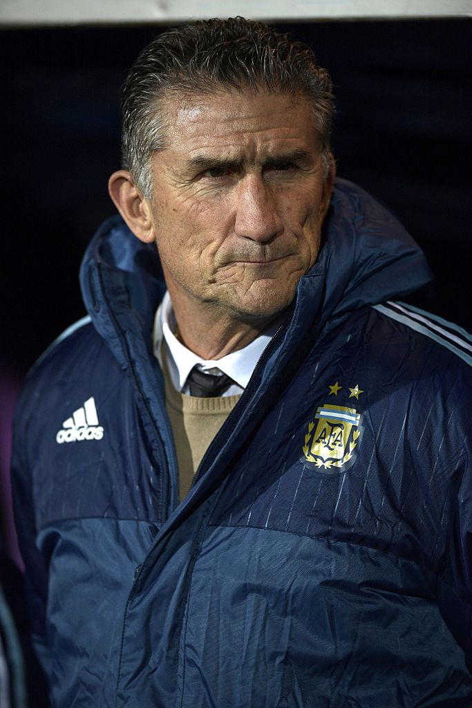 El técnico argentino Edgardo Bauza. (JUAN MABROMATA/AFP/Getty Images)