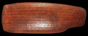 Jeroglíficos rongorongo de la Isla de Pascua. (Wikimedia Commons)