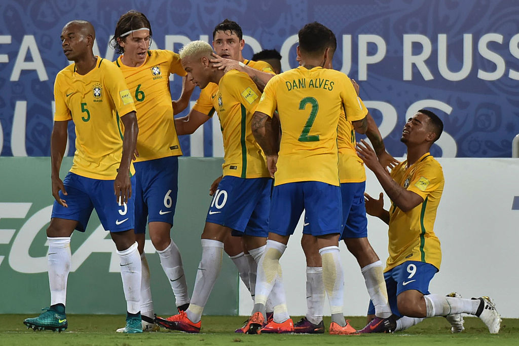 Brasil buscará mantener el liderazgo de las Eliminatorias Rusia 2018. (NELSON ALMEIDA/AFP/Getty Images)