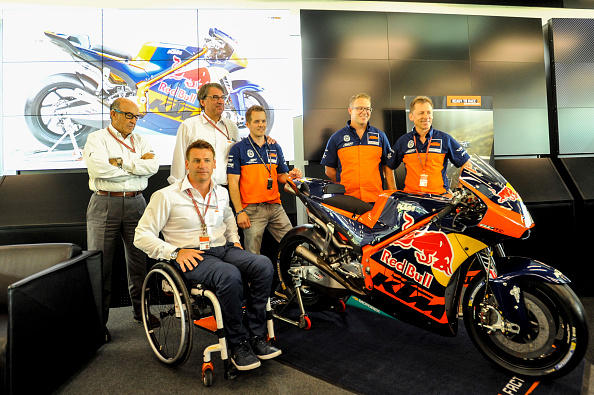 SPIELBERG, AUSTRIA - 2016/08/13: KTM introduce the new MotoGP motorbike for the season 2017. (Photo by Gaetano Piazzolla/Pacific Press/LightRocket via Getty Images)