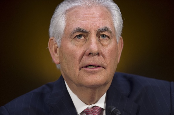 Rex Tillerson, Secretario de Estado por el Senado de EE.UU. (Foto: SAUL LOEB/AFP/Getty Images)