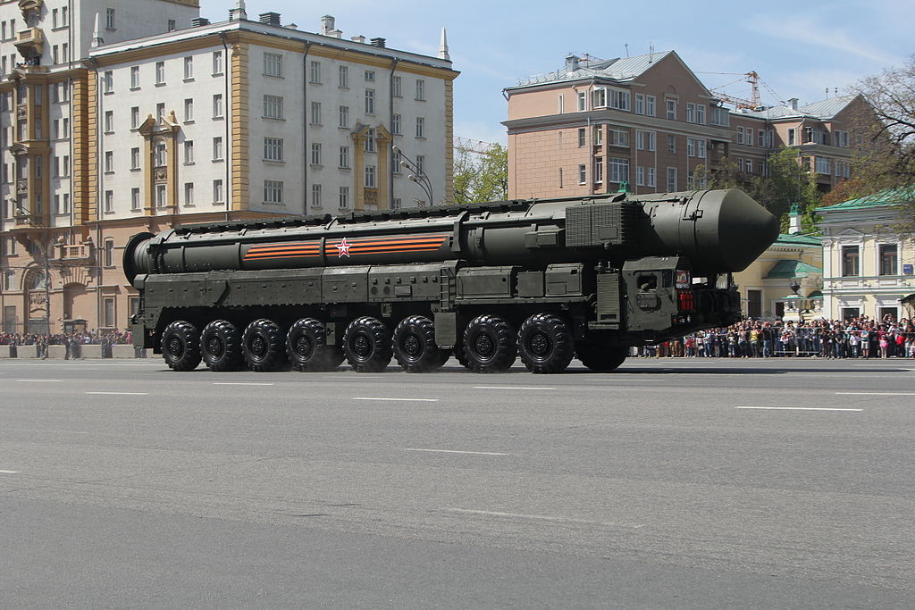 Misil intercontinental ruso Yars RS-24. (Wikipedia)