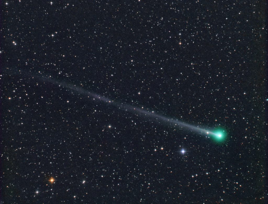 Cometa 45 P en una imagen de Miichael Jäger desde Stixendorf, Austria, el 31 de diciembre de 2016. (Space Weather Gallery)