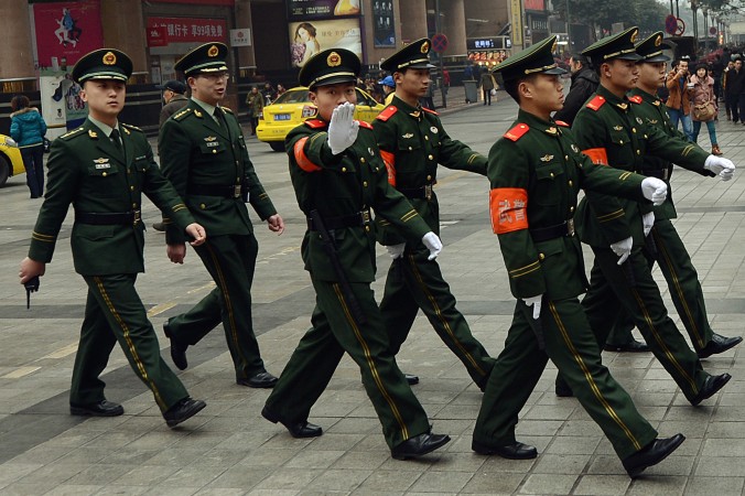 Policía Paramilitar china 