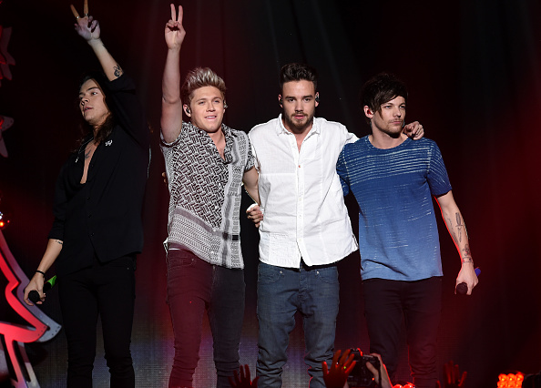 Integrantes de One Direction en diciembre de 2015. (Foto de Kevin Winter/Getty Images por iHeartMedia)